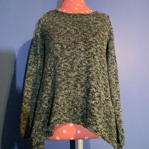 Women’s Sonoma Gray & Blue Sweater Size S